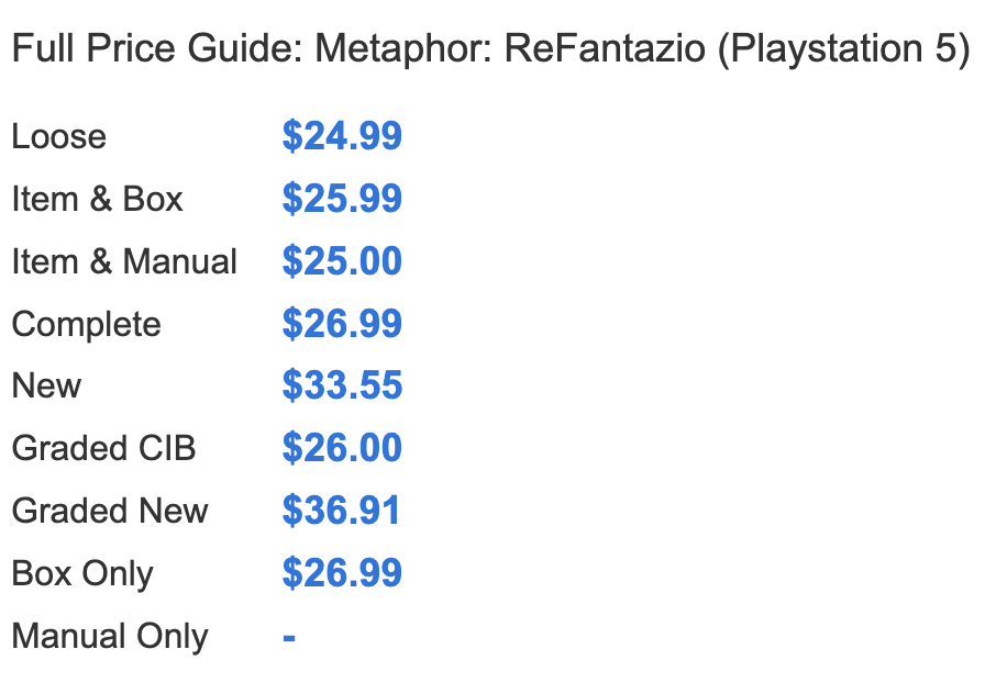 pricecharting-pricing